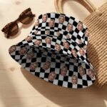 Custom Reversible Bucket Hat, Personalized Double-Sided Fashion Sun Cap — lifestyle scene 1